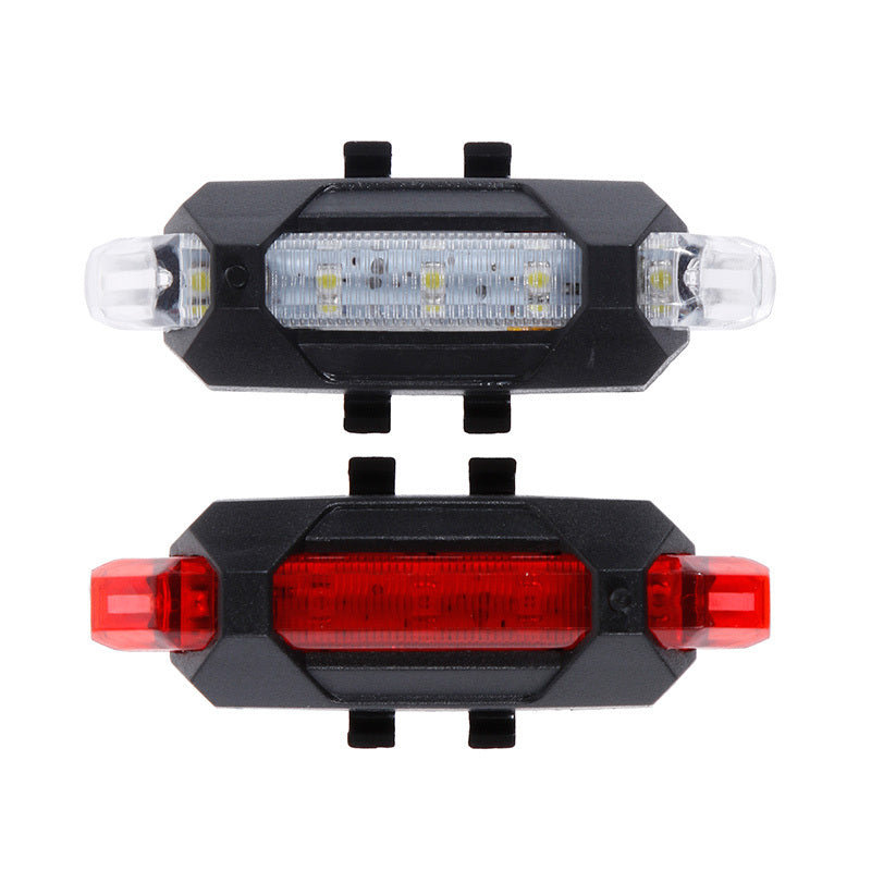 LED Bike Taillight with Rechargeable Battery and Multiple Flash Modes