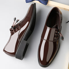Lace-Up Leather Shoes for Men – Business Casual Footwear