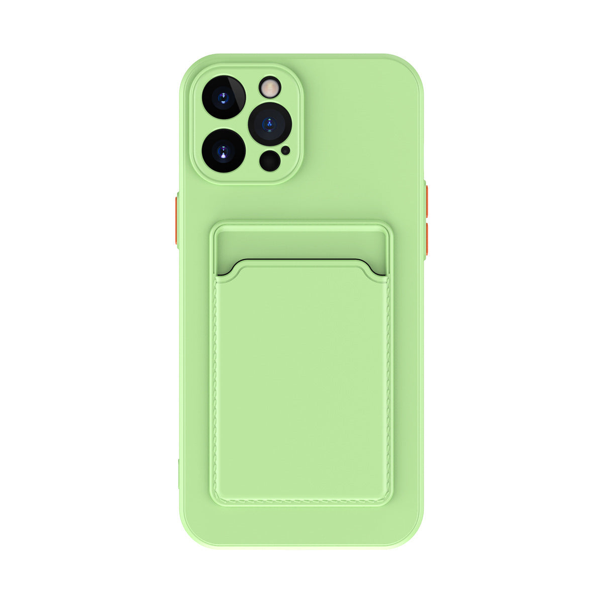Simple Pure Color Liquid Silicone Phone Case for iPhone Models