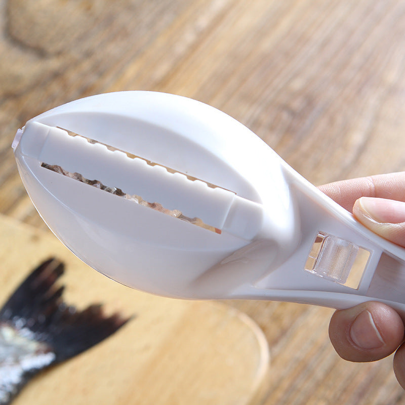 Fish Scaler Tool with Cover – Easy Fish Scale Remover Tool