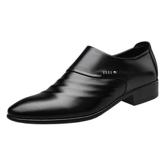 Casual Pointed Toe Leather Shoes for Men – Fashionable & Comfortable