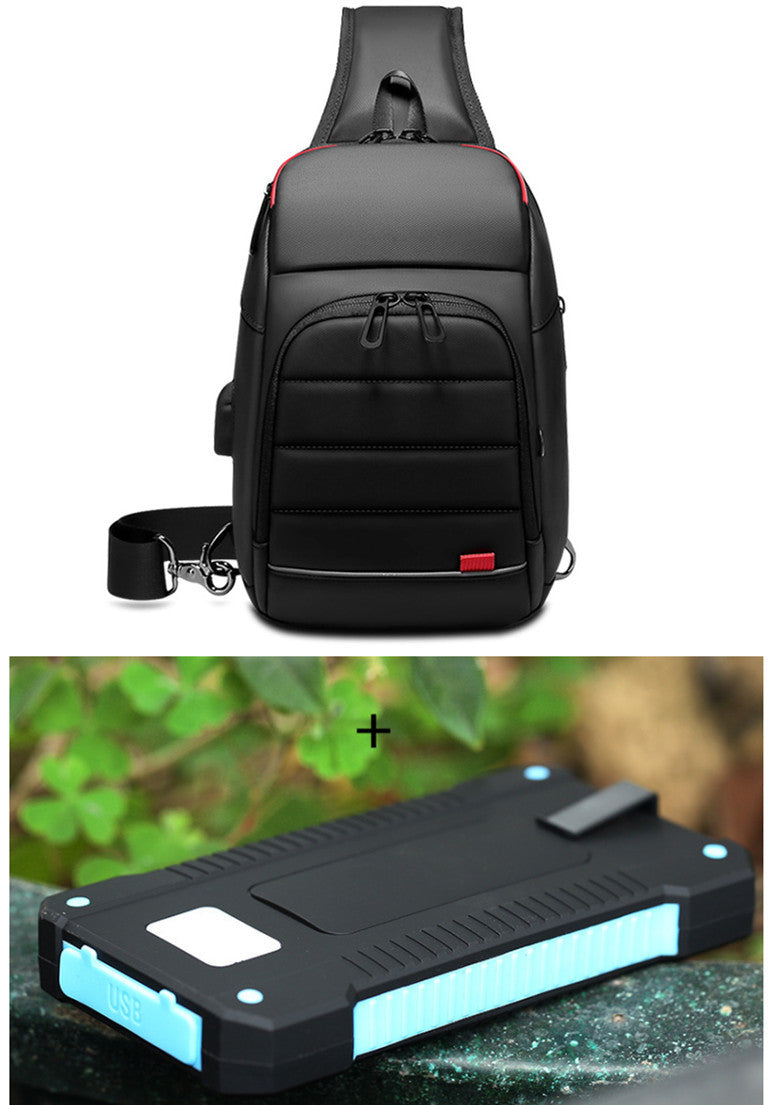 Universal Ultra-Thin Mobile Phone Solar Charger with Camping Lights – Portable Power Bank for Outdoor Use