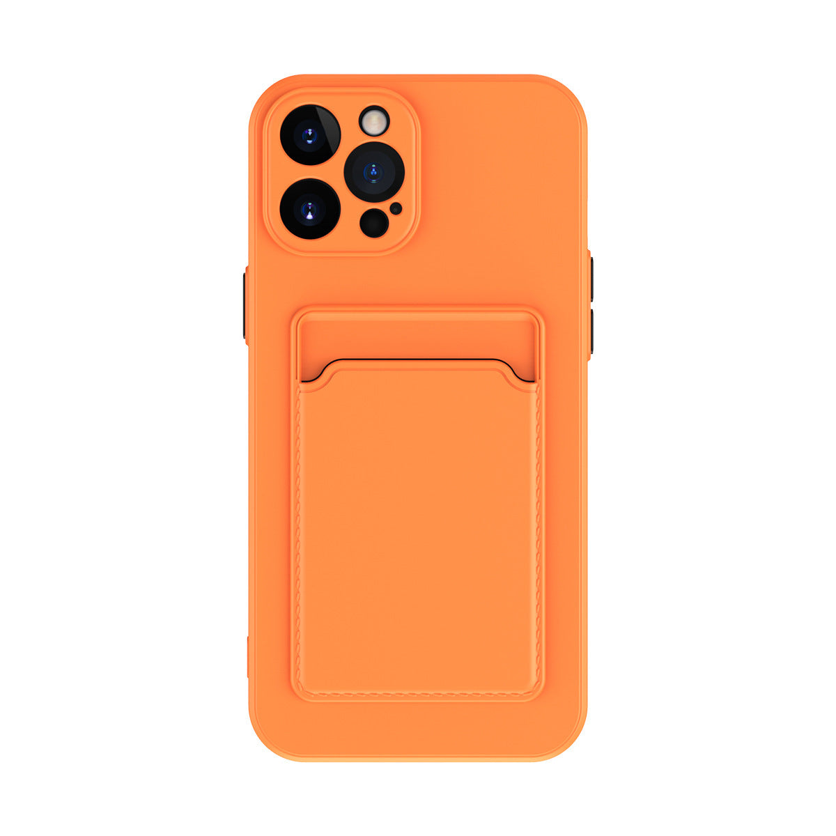 Simple Pure Color Liquid Silicone Phone Case for iPhone Models