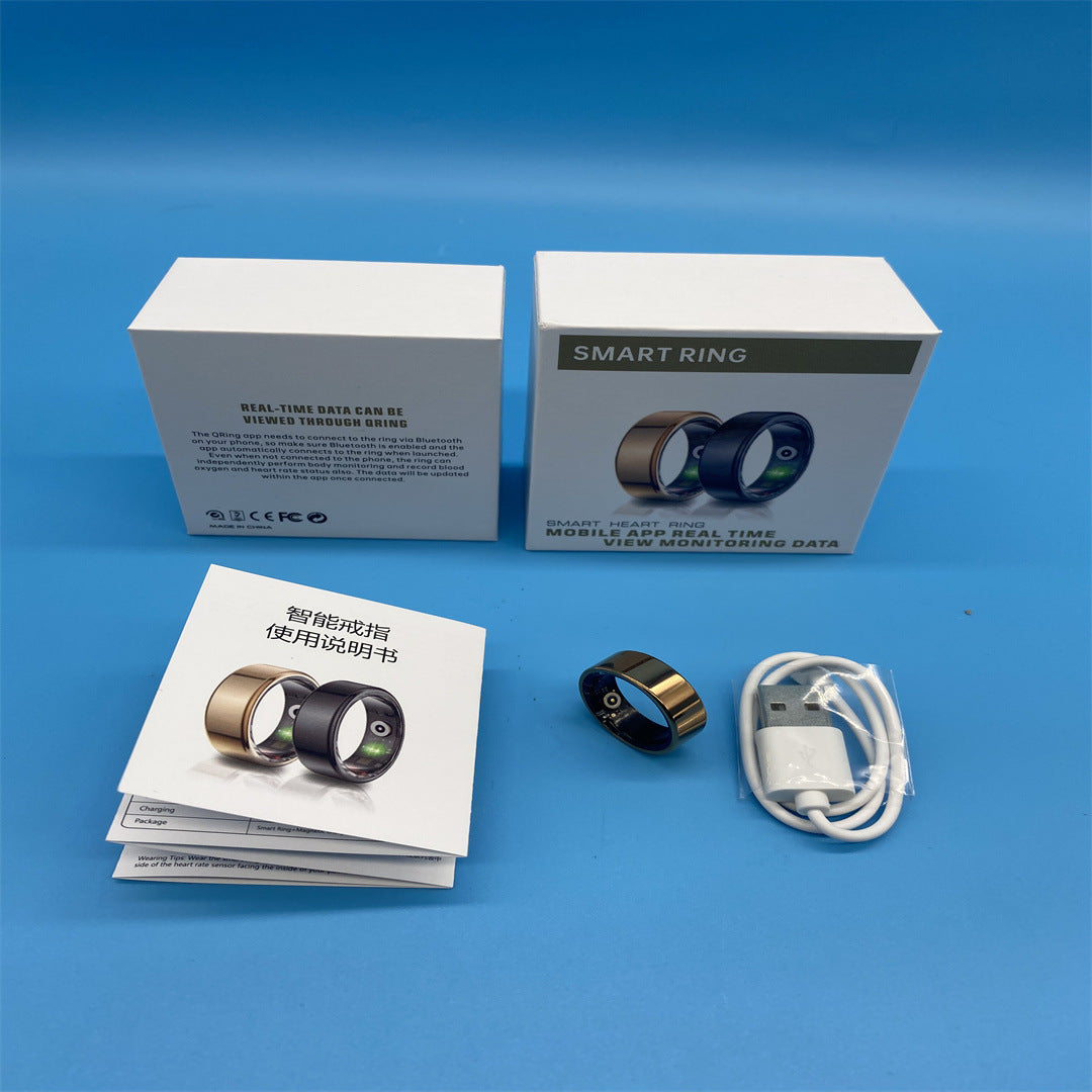 Smart Ring R06: Heart Monitoring and Stylish Wearable for Couples