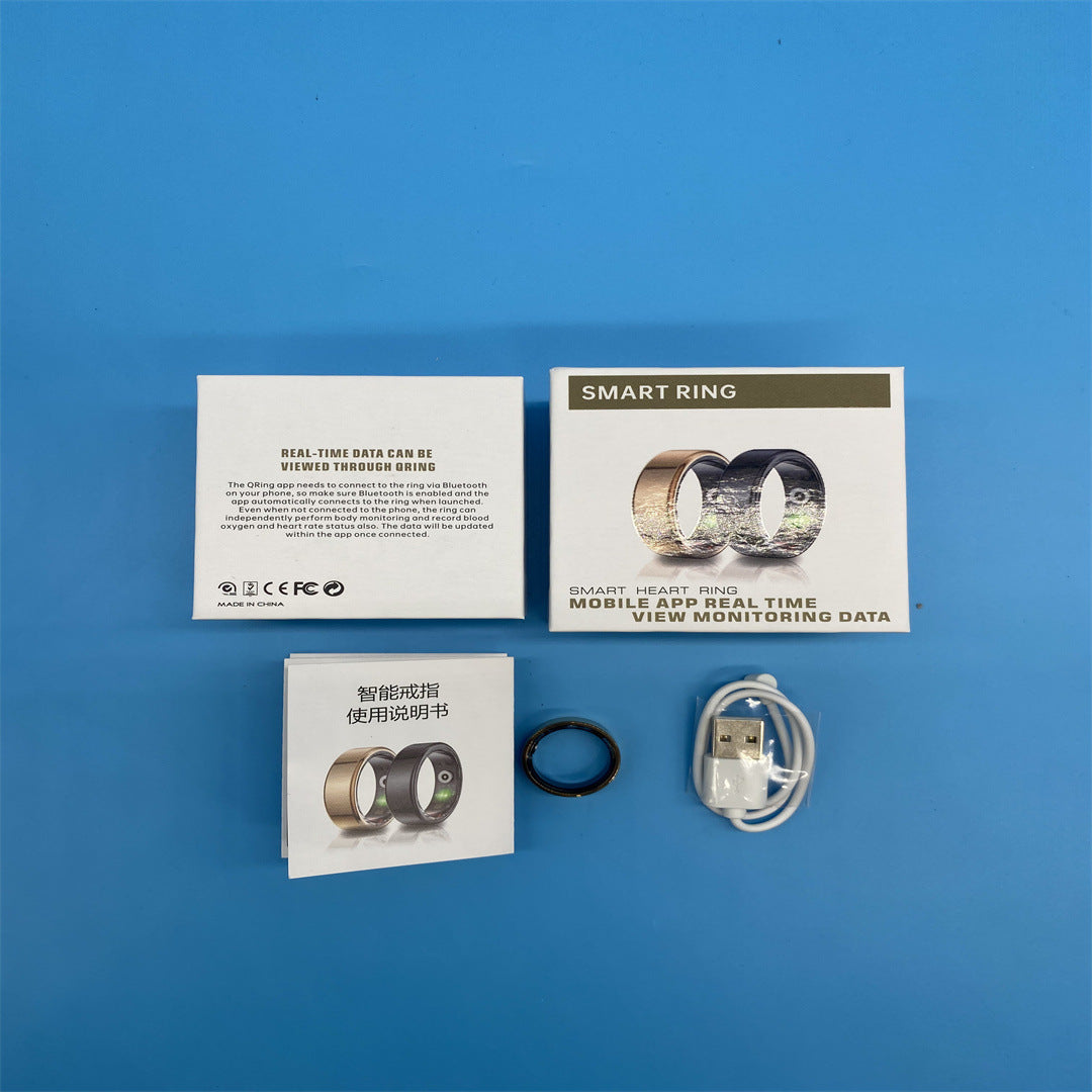 Smart Ring R06: Heart Monitoring and Stylish Wearable for Couples