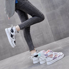 High Top Women’s Casual Sneakers - Stylish & Lightweight | Multi-Color